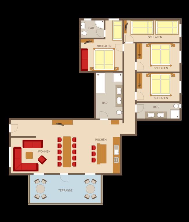 Ferienanlage Hechenbergerhof Бихльбах Номер фото
